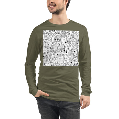 Premium Long Sleeve - Funny Monsters
