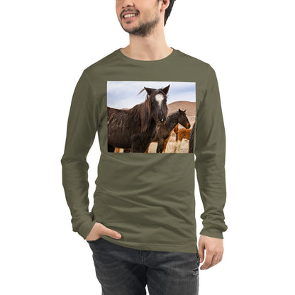 Premium Long Sleeve - Wild Mustangs