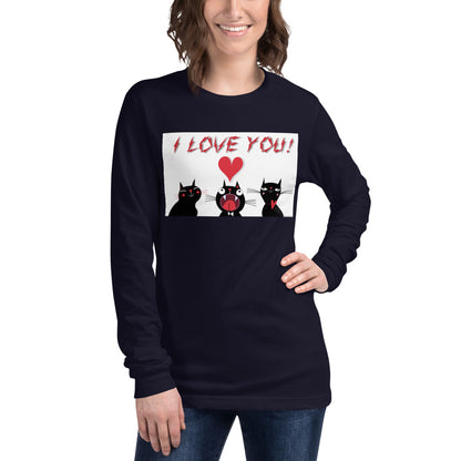 Premium Long Sleeve - I Love You!