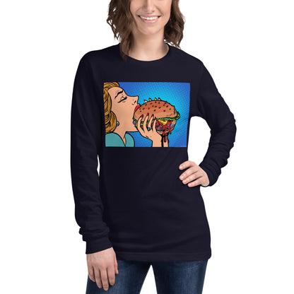 Premium Long Sleeve - Hamburger Feast