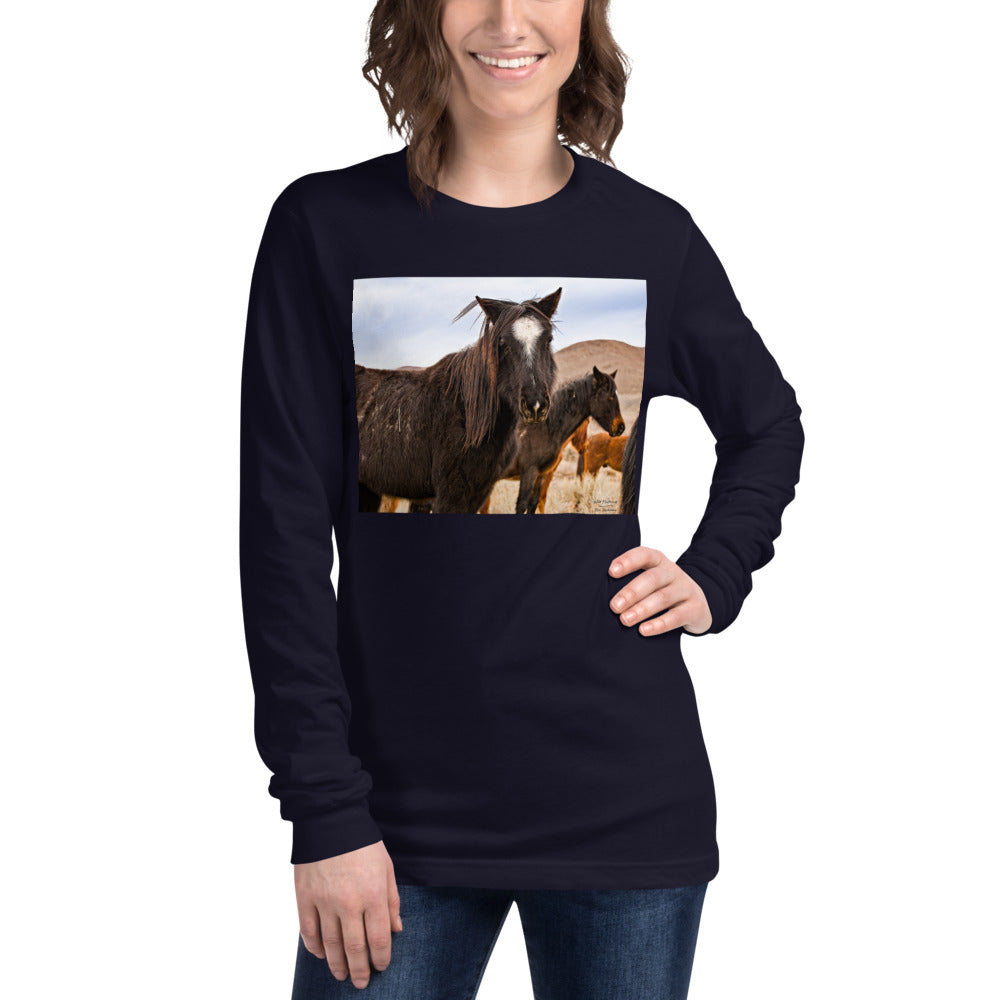 Premium Long Sleeve - Wild Mustangs
