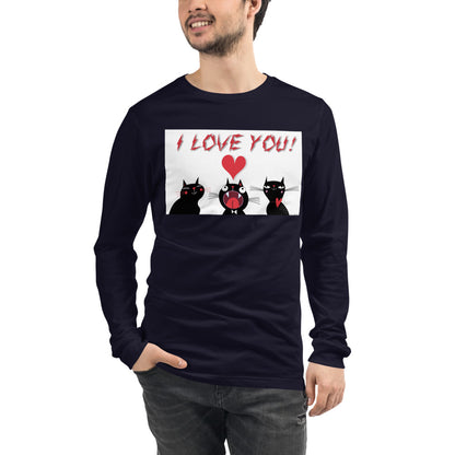 Premium Long Sleeve - I Love You!