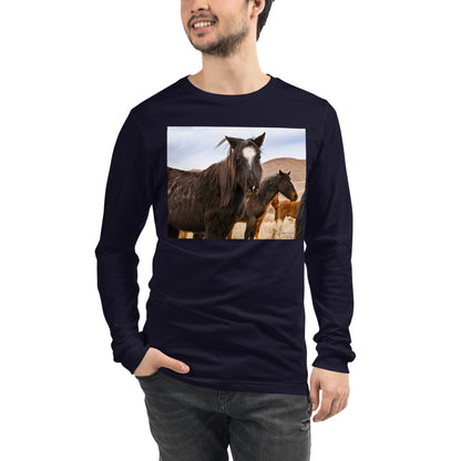 Premium Long Sleeve - Wild Mustangs