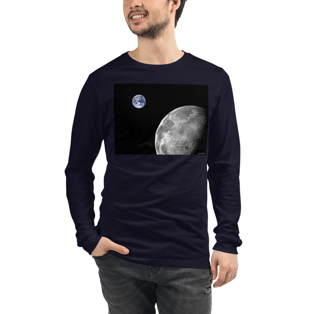 Premium Long Sleeve - NASA PHOTO: Earth & Moon
