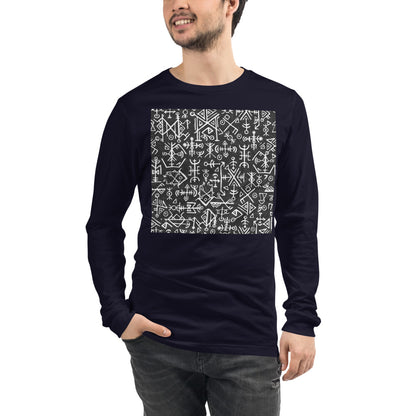 Premium Long Sleeve - Runic Magic Hand Symbols