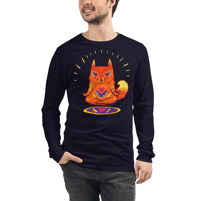 Premium Long Sleeve - Enlightened Hygge Fox