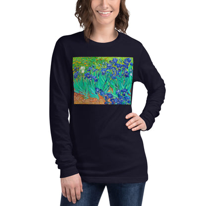 Premium Long Sleeve - van Gogh: Irises