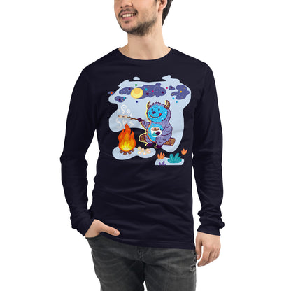 Premium Long Sleeve - Yeti Campfire