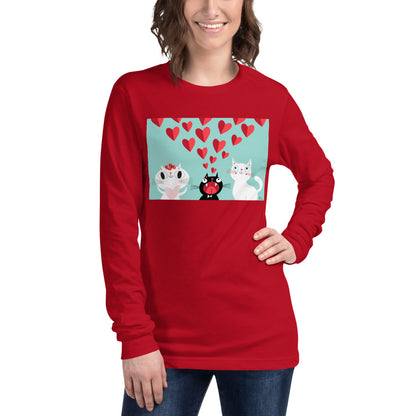 Premium Long Sleeve - Cat Love