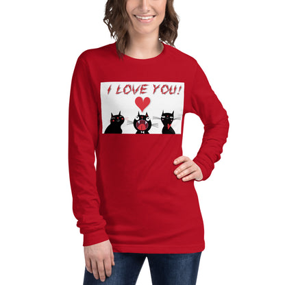 Premium Long Sleeve - I Love You!