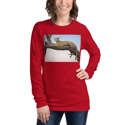 Premium Long Sleeve - Leopard Sunset