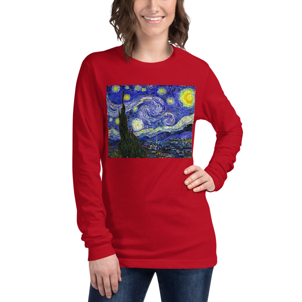 Premium Long Sleeve - van Gogh: Starry Night