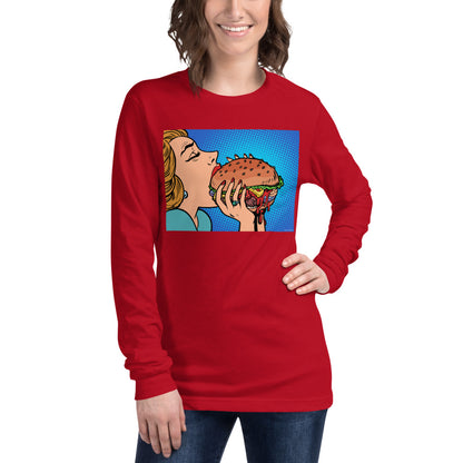 Premium Long Sleeve - Hamburger Feast