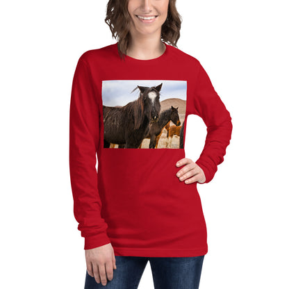 Premium Long Sleeve - Wild Mustangs