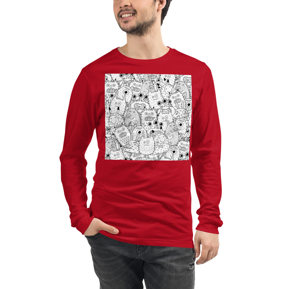 Premium Long Sleeve - Funny Monsters