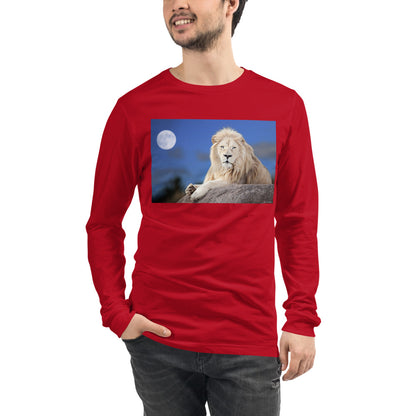 Premium Long Sleeve - Lion in Moonlight