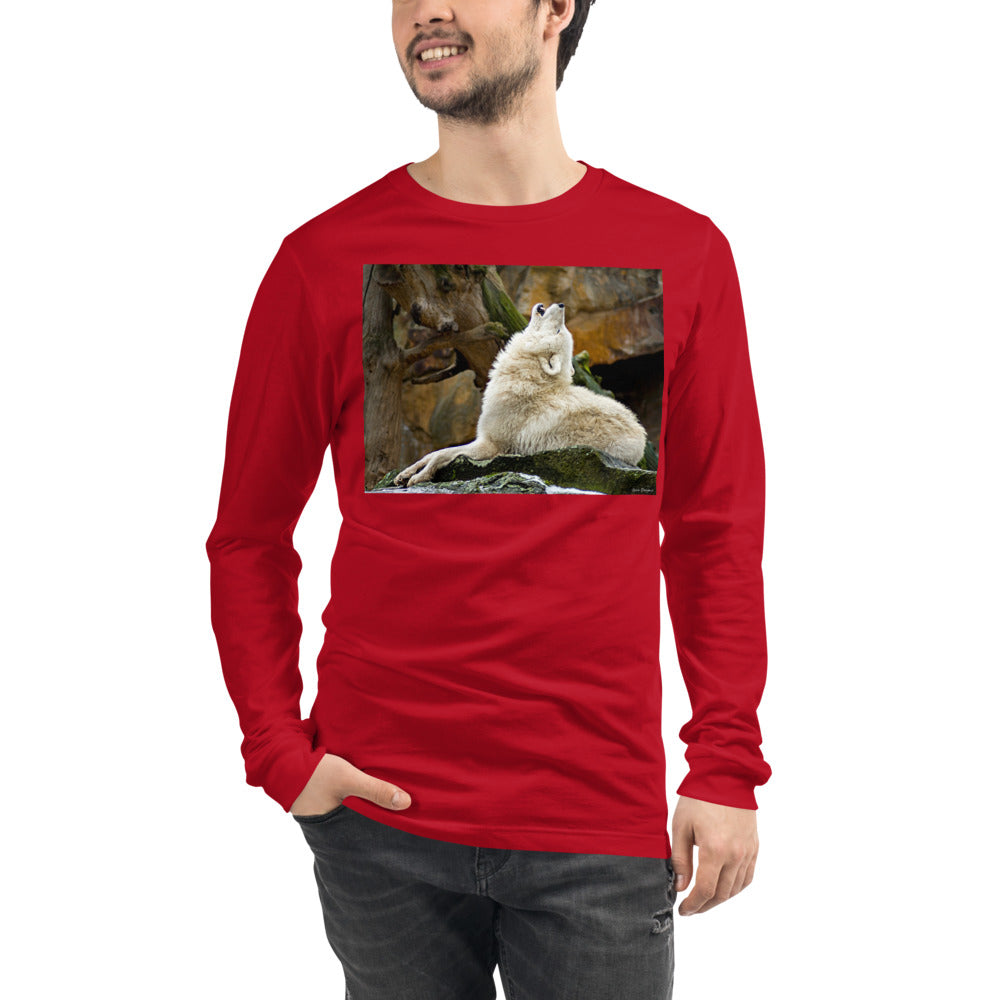 Premium Long Sleeve - Howling Wolf