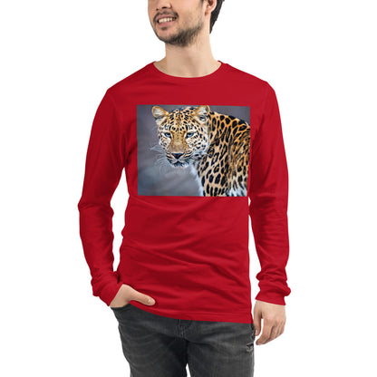 Premium Long Sleeve - Blue Eyed Leopard