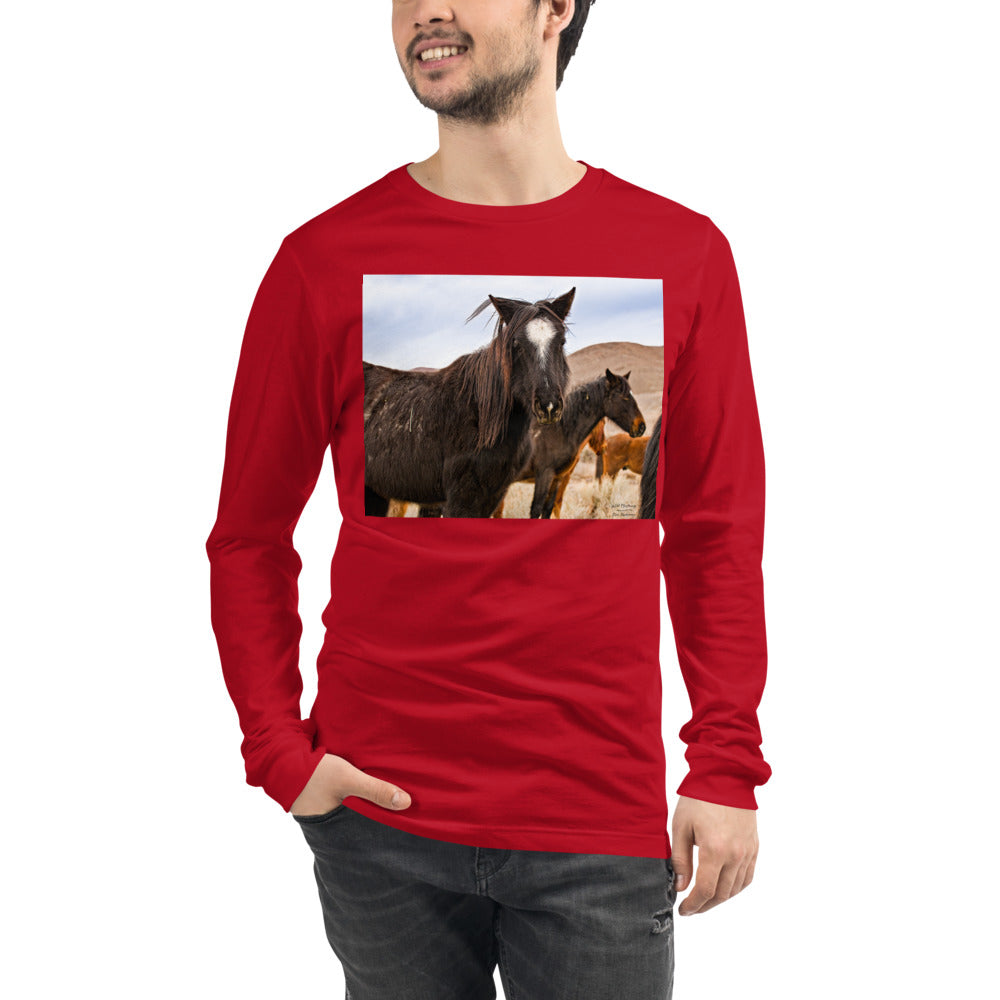 Premium Long Sleeve - Wild Mustangs