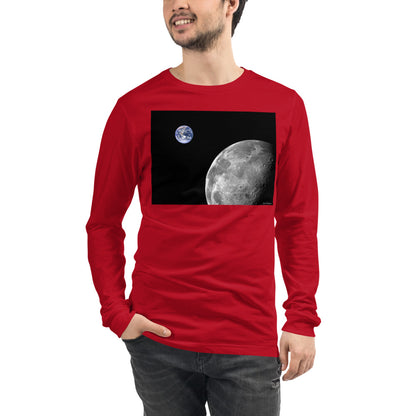 Premium Long Sleeve - NASA PHOTO: Earth & Moon