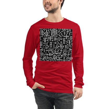 Premium Long Sleeve - Runic Magic Hand Symbols