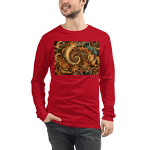 Load image into Gallery viewer, Premium Long Sleeve - Spiraling Spiral Fractals
