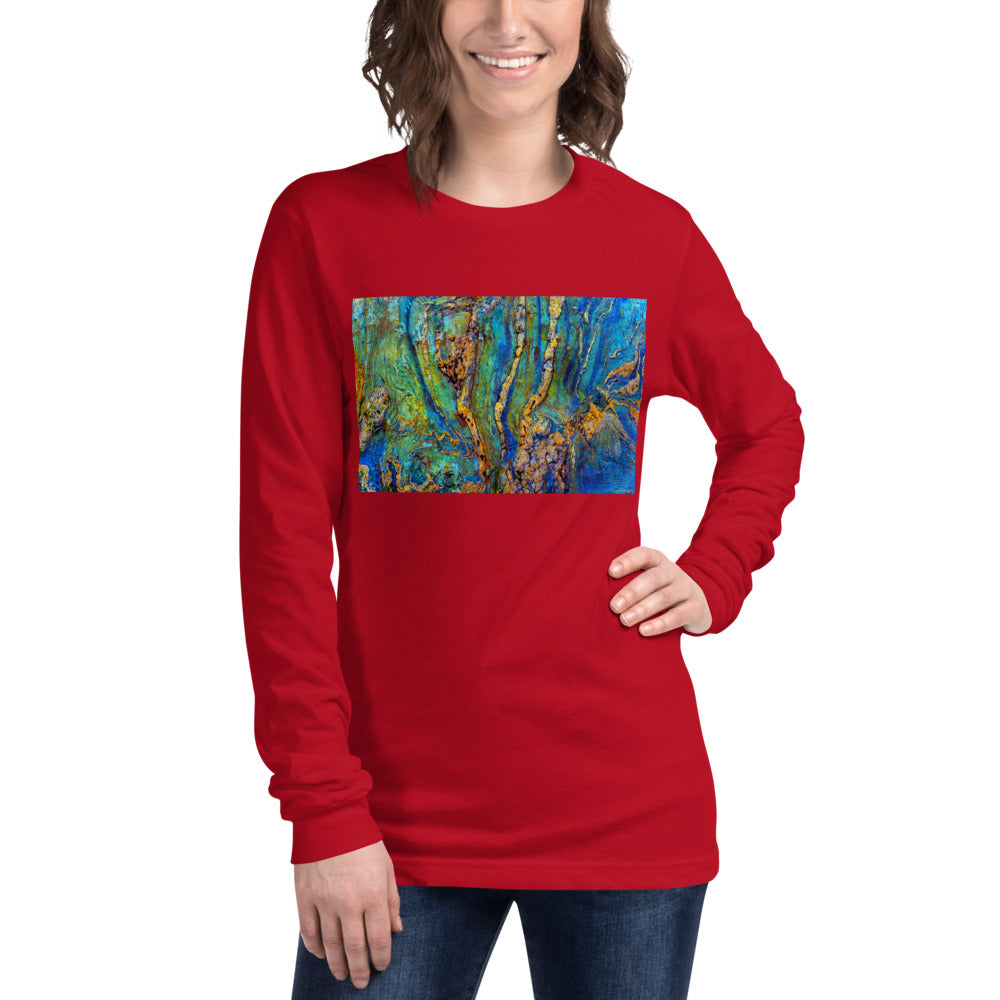 Premium Long Sleeve - Colorful Rock Seams