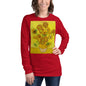 Premium Long Sleeve - van Gogh: 12 Sunflowers ia a Vase