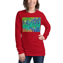 Load image into Gallery viewer, Premium Long Sleeve - van Gogh: Irises
