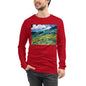 Premium Long Sleeve - van Gogh: Mountainous Fields