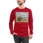 Premium Long Sleeve - van Gogh: Fishing Boats on the Beach