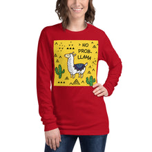 Load image into Gallery viewer, Premium Long Sleeve - NO PROB-LLAMA
