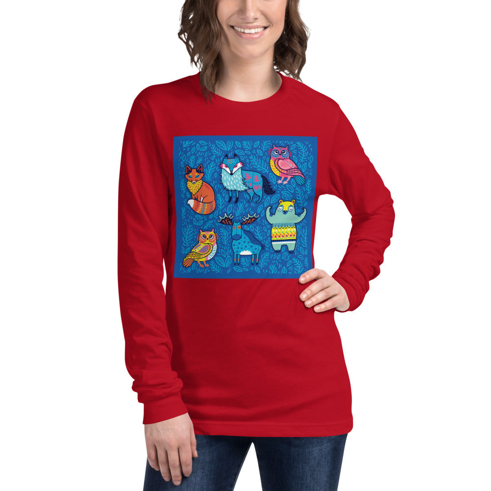 Premium Long Sleeve - Blue Moose & Friends