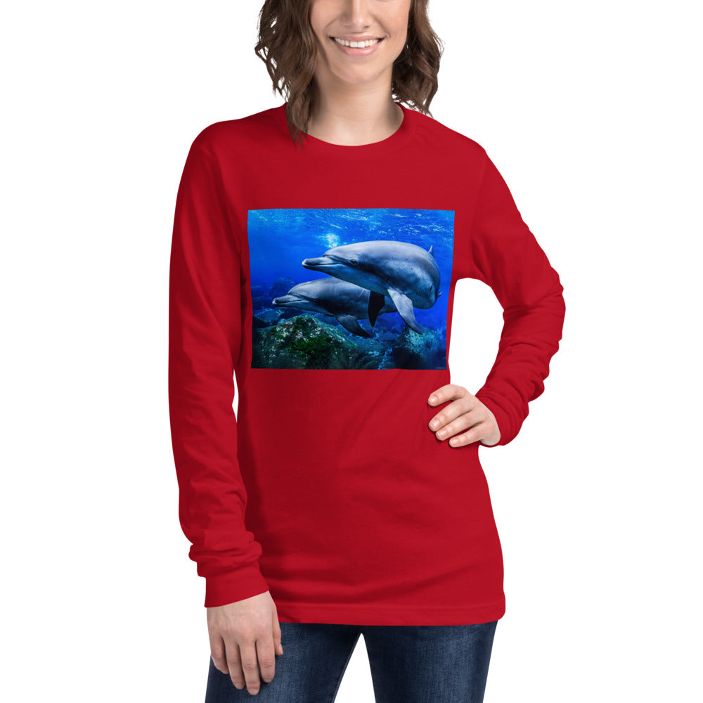 Premium Long Sleeve - Dolphin Formation