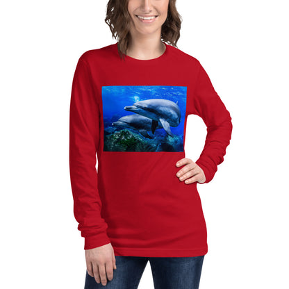 Premium Long Sleeve - Dolphin Formation