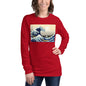Premium Long Sleeve - Hokusai: The Great Wave Off Kanagawa