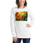Premium Long Sleeve - Red Flower Watercolor