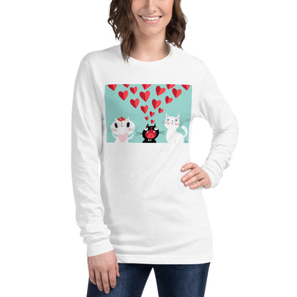 Premium Long Sleeve - Cat Love