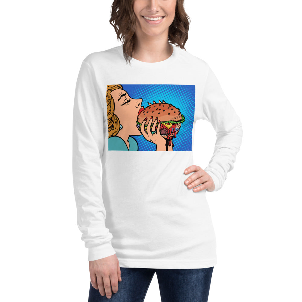 Premium Long Sleeve - Hamburger Feast