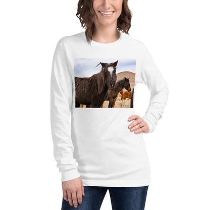 Premium Long Sleeve - Wild Mustangs