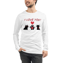 Load image into Gallery viewer, Premium Long Sleeve - I Love You!
