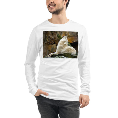 Premium Long Sleeve - Howling Wolf