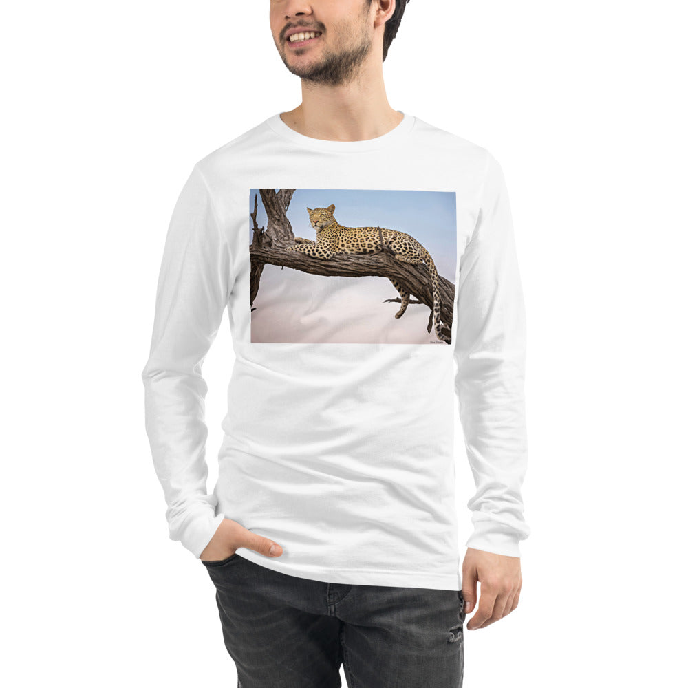 Premium Long Sleeve - Leopard Sunset