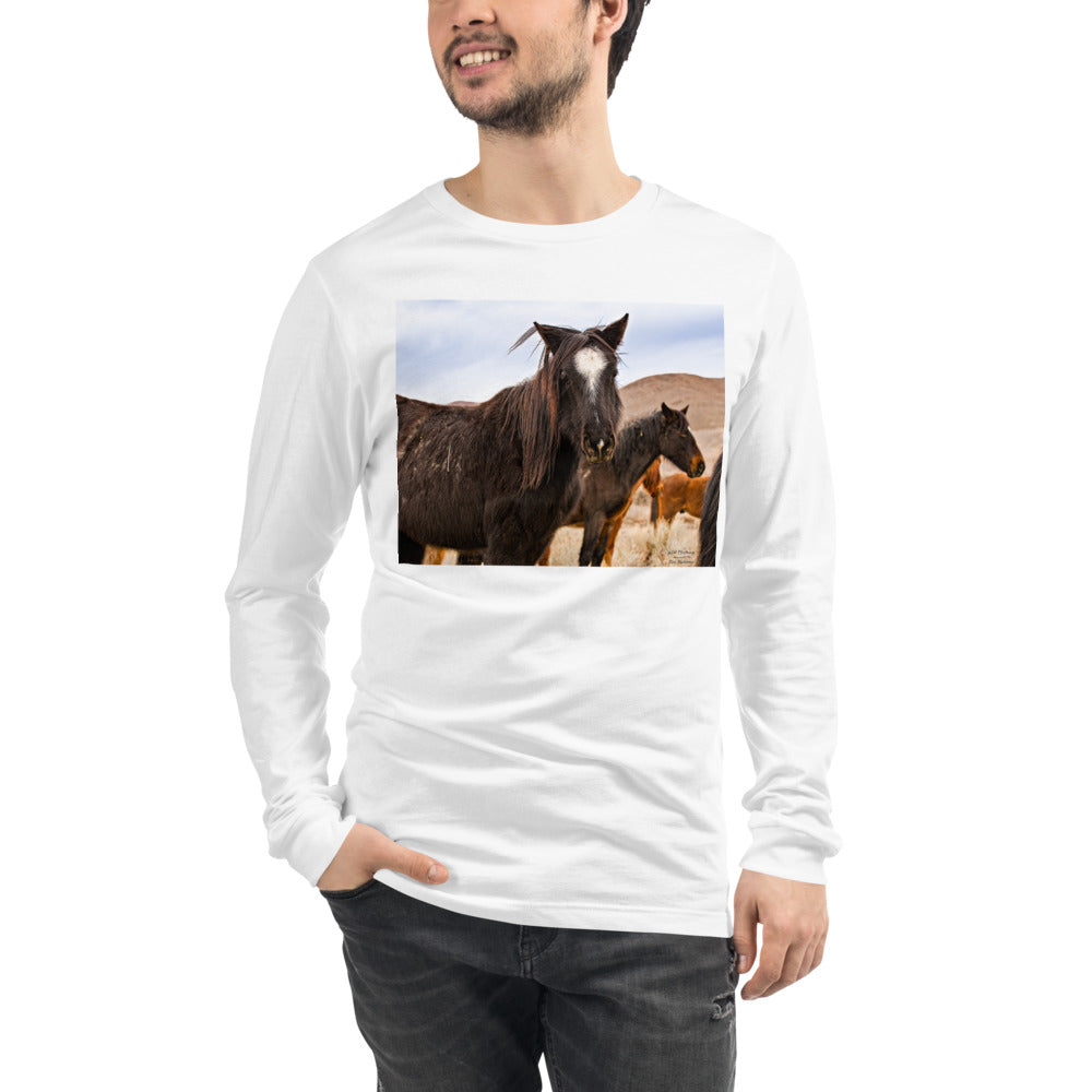 Premium Long Sleeve - Wild Mustangs