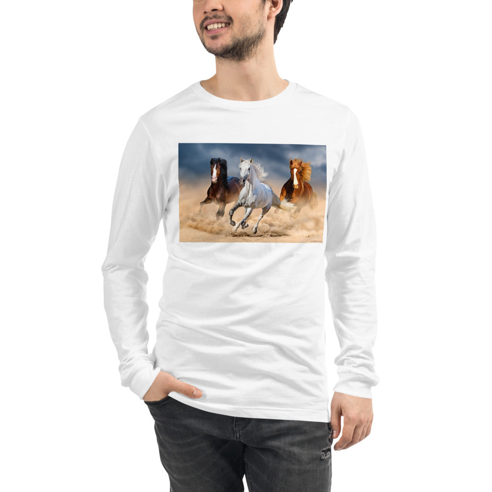 Premium Long Sleeve - Wild Horses