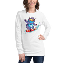 Load image into Gallery viewer, Premium Long Sleeve - Yeti Shredding It!
