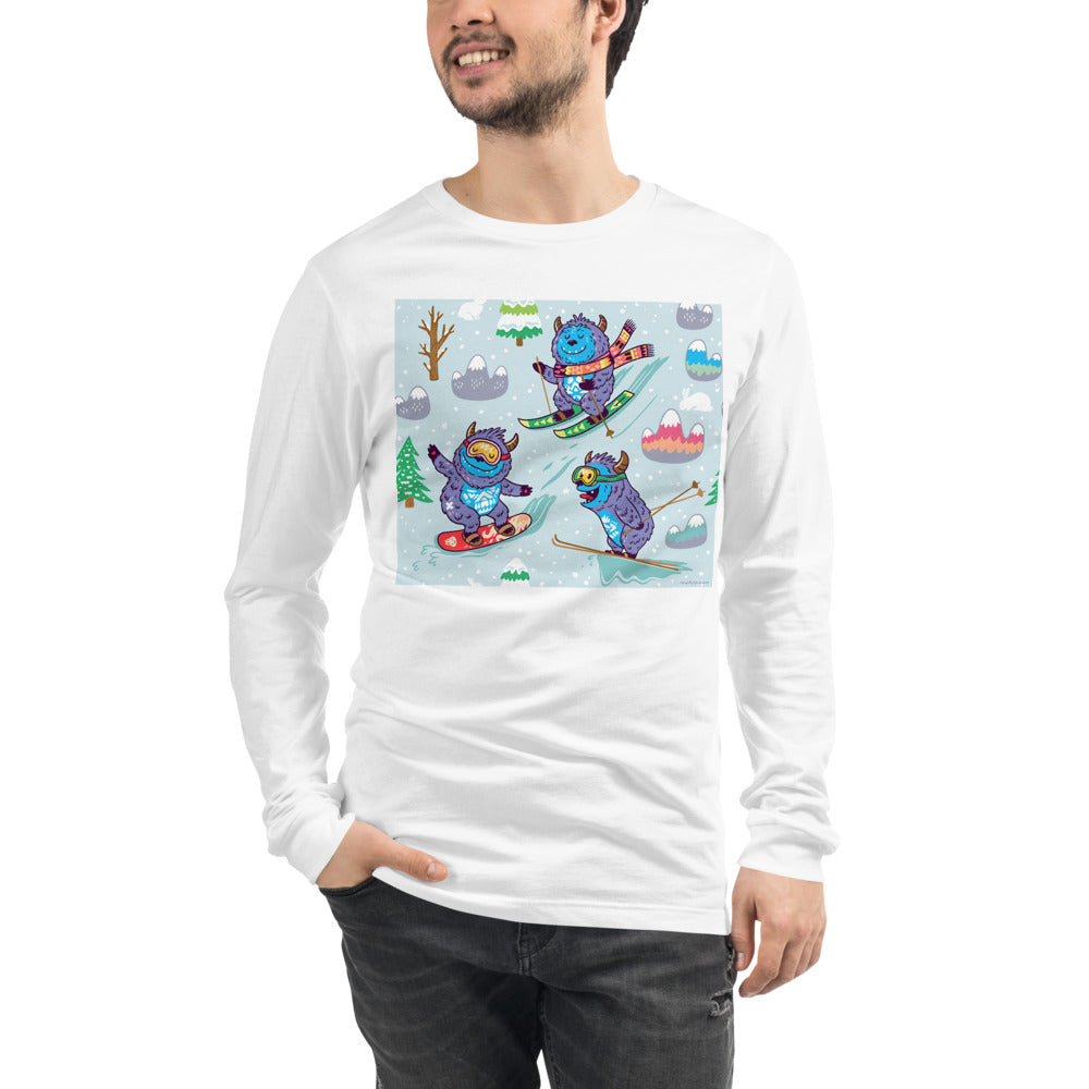 Premium Long Sleeve - Yeti Madness!