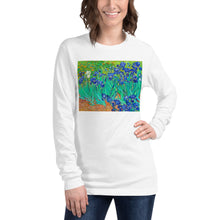 Load image into Gallery viewer, Premium Long Sleeve - van Gogh: Irises
