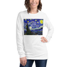 Load image into Gallery viewer, Premium Long Sleeve - van Gogh: The Starry Night
