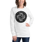 Premium Long Sleeve - Sea Serpent Celtic Knot in Rune Circle